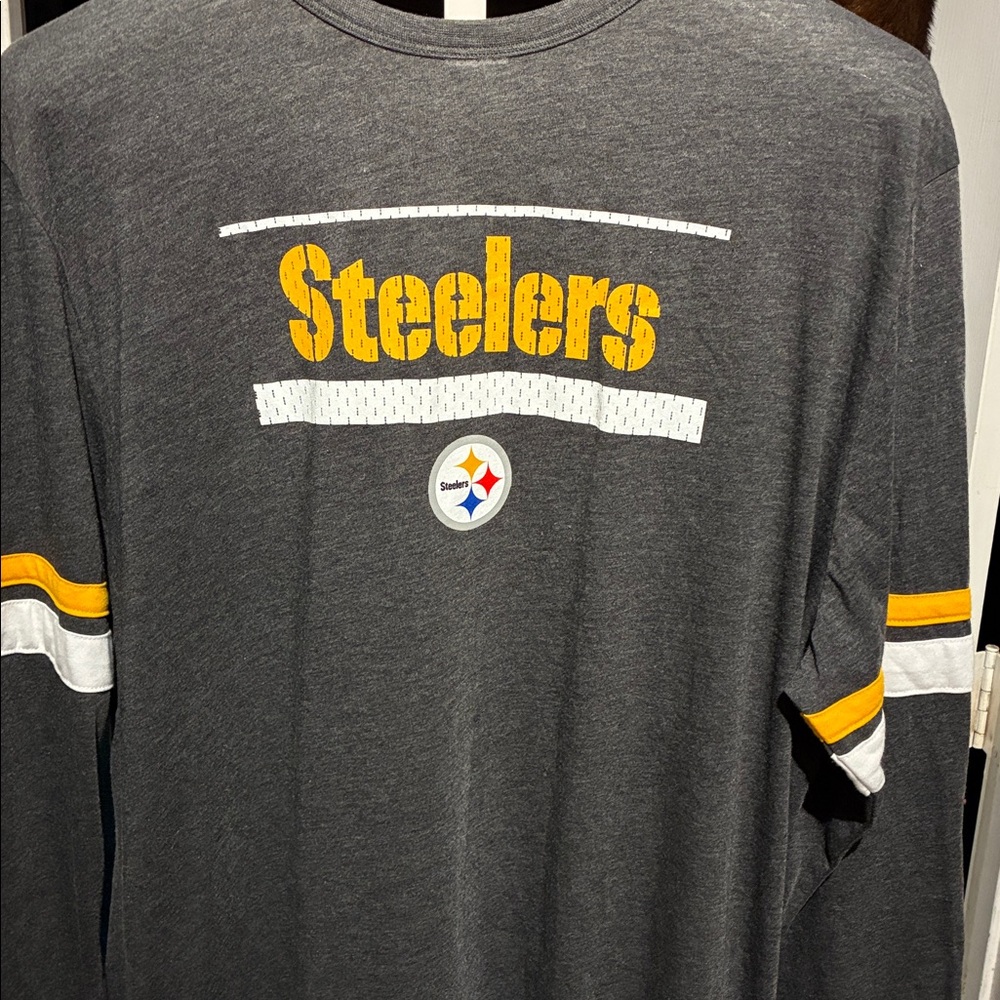 NFL🥳HP🥳Team Apparel Steelers Long Sleeve Shirt - Picture 2 of 6